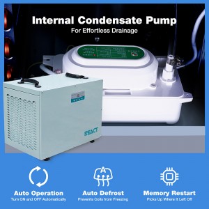 90L 189Pint commercial dehumidifier for crawl space basement  DH-120
