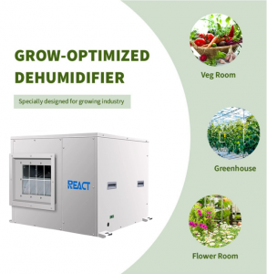 REACT DH-225C 225Pints 106L/D Industrial Greenhouse Dehumidifier