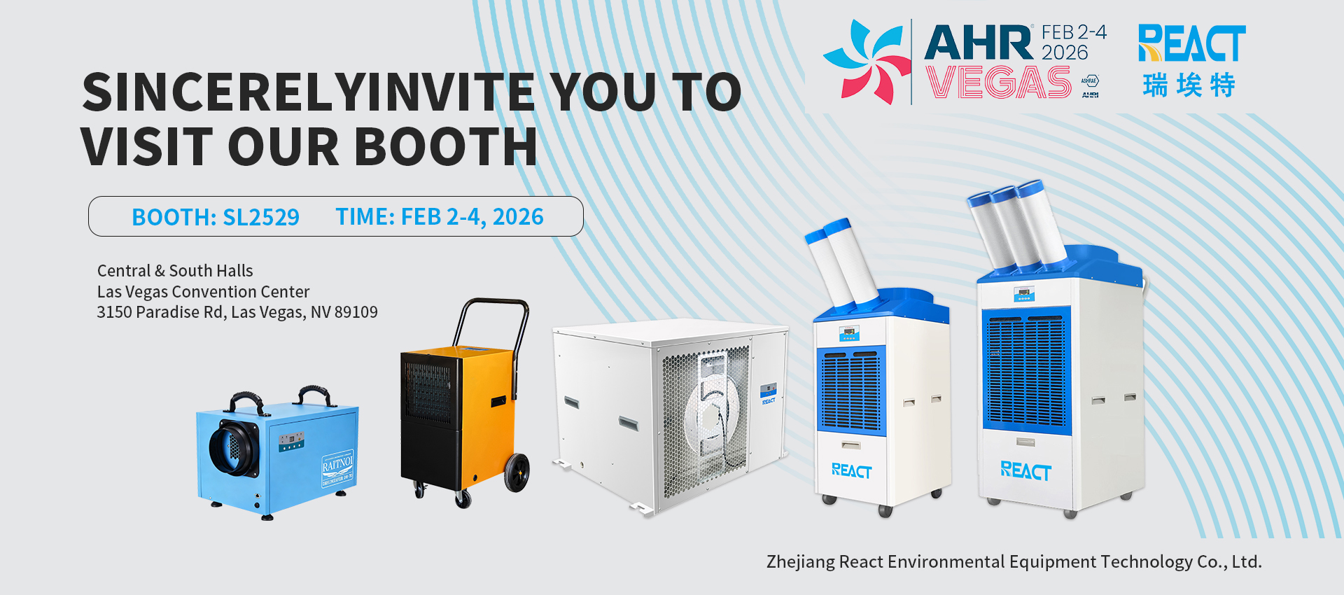 REACT invites you to gather at AHR EXPO