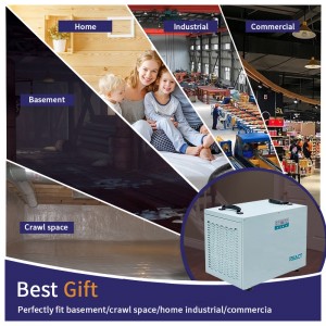 90L 189Pint commercial dehumidifier for crawl space basement  DH-120