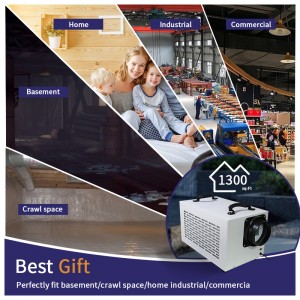 React 95 PPD Basement Dehumidifier Commercial Portable Dehumidifier Crawl Space Dehumidifier DH-70