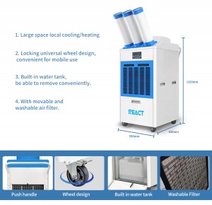 25000btu/33000btu Cooling&Heating Portable Industrial Air Conditioner YDH-5500