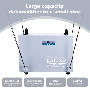90L 189Pint commercial dehumidifier for crawl space basement  DH-120