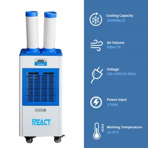 16000BTU Portable Industrial Air conditioner  ac YDH-4500C