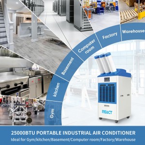 25000btu/33000btu Cooling&Heating Portable Industrial Air Conditioner YDH-5500