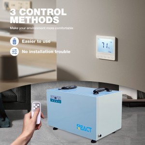 React 95 PPD Basement Dehumidifier Commercial Portable Dehumidifier Crawl Space Dehumidifier DH-70