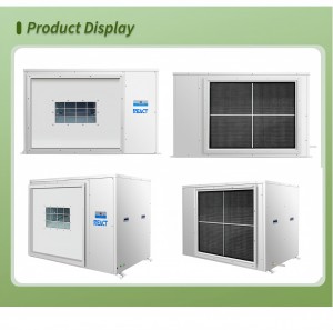 REACT DH-506C 506 pints/240L/63 Gallons Industrial Greenhouse Grow Room Dehumidifier