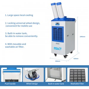 16000BTU Portable Industrial Air conditioner  ac YDH-4500C