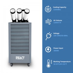22000BTU Portable Industrial Air conditioner YDH-5500B