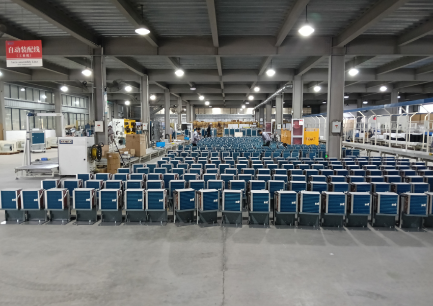 REACT company wins orders from the United States at the Canton Fair, with 500 industrial dehumidifier orders starting production