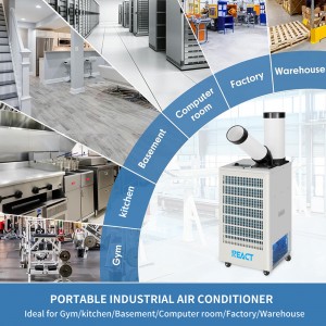7700btu Shake Head Duct Portable Air Conditioner YDH-3500B